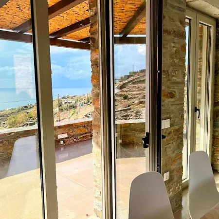 Lejlighed Tzia Authentic Stone Apt W Modern Style & Sea View