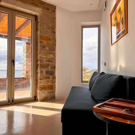 Tzia Authentic Stone Apt W Modern Style & Sea View *