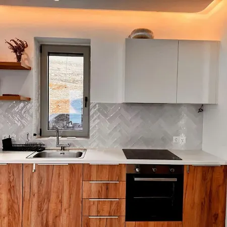 Tzia Authentic Stone Apt W Modern Style & Sea View