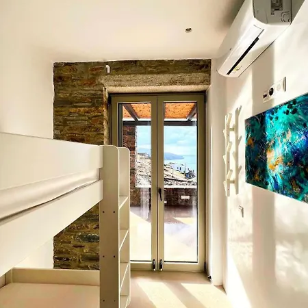 Tzia Authentic Stone Apt W Modern Style & Sea View